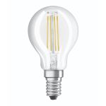Osram Parathom Classic LED E14 Kugel Fadenlampe Klar 4W 470lm - 827 Extra Warmweiß | Relax and Active - Ersatz für 40W