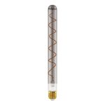 Eglo LED Tubular E27 Fadenlampe Smokey 4W 50lm - 817 Extra Warmweiß | Dimmbar - Ersatz Für 15W