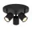 D'Lite Spot Trop Metall Sandig Schwarz | Geeignet Für 3x GU10