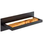 Brilliant Chaumont Wandleuchte Aluminium Metall Holz Schwarz 8W 930lm - 830 Warmweiß