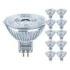 Mehrfachpackung 10x Ledvance LED-Spot GU5.3 MR16 2.6W 210lm 36D - 827 Extra Warmweiß | Ersatz für 20W